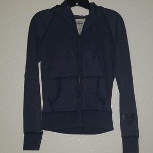 LOVE EXPRESS zip hoodie